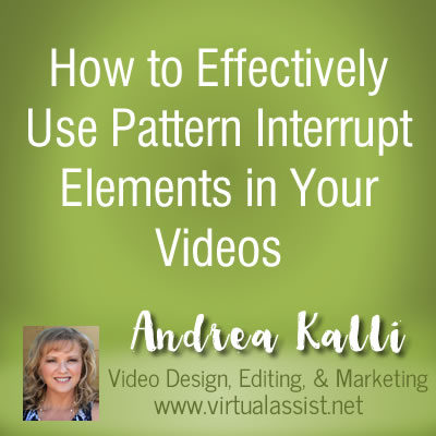 video pattern interrupt