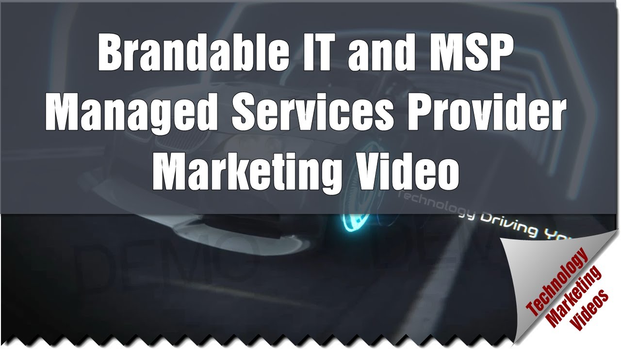 IT and MSP Managed Services Provider – Driving Technology marketing video